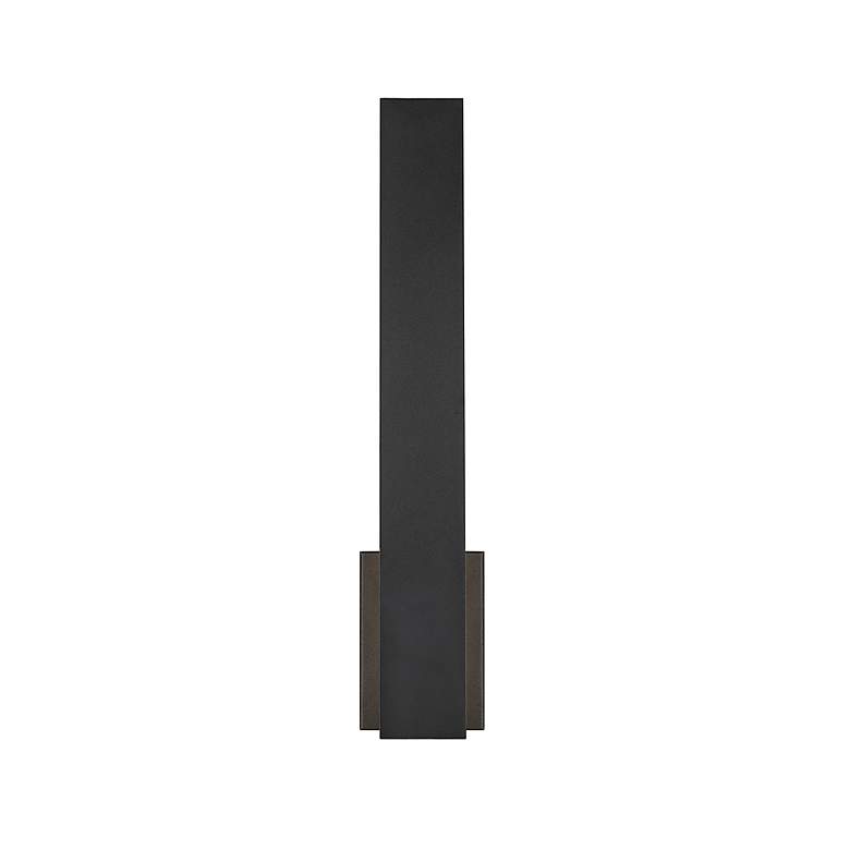 Image 6 Z-Lite Stylet 24" High Sand Black LED Outdoor Wall Light more views