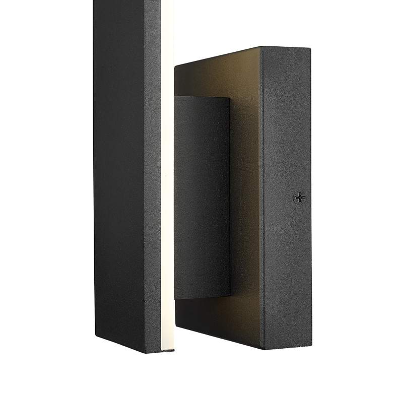 Image 7 Z-Lite Stylet 24" High Sand Black LED Outdoor Wall Light more views