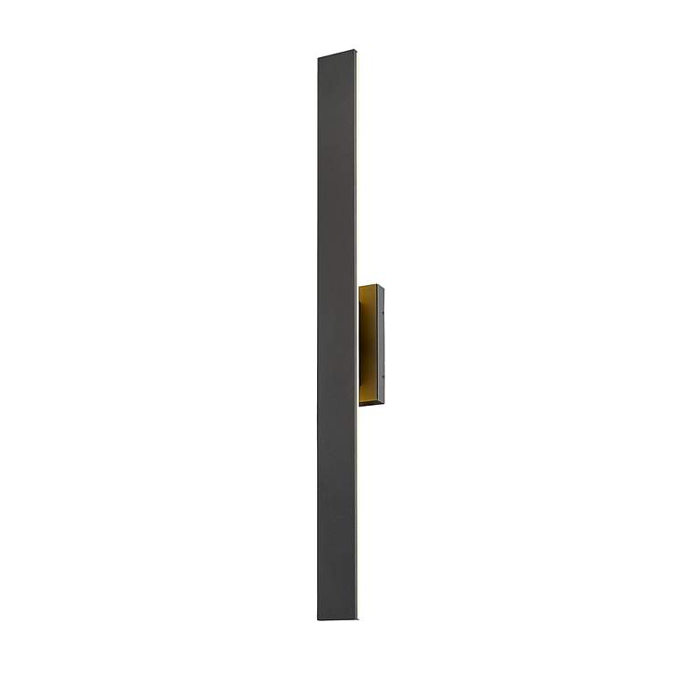 Image 5 Z-Lite Stylet 48" High Sand Black LED Outdoor Wall Light more views