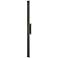 Z-Lite Stylet 72" High Sand Black LED Outdoor Wall Light