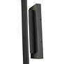 7_Z-Lite Stylet 72" High Sand Black LED Outdoor Wall Light more views