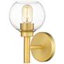 2_Z-Lite Sutton 10 1/4" High Brushed Gold Wall Sconce