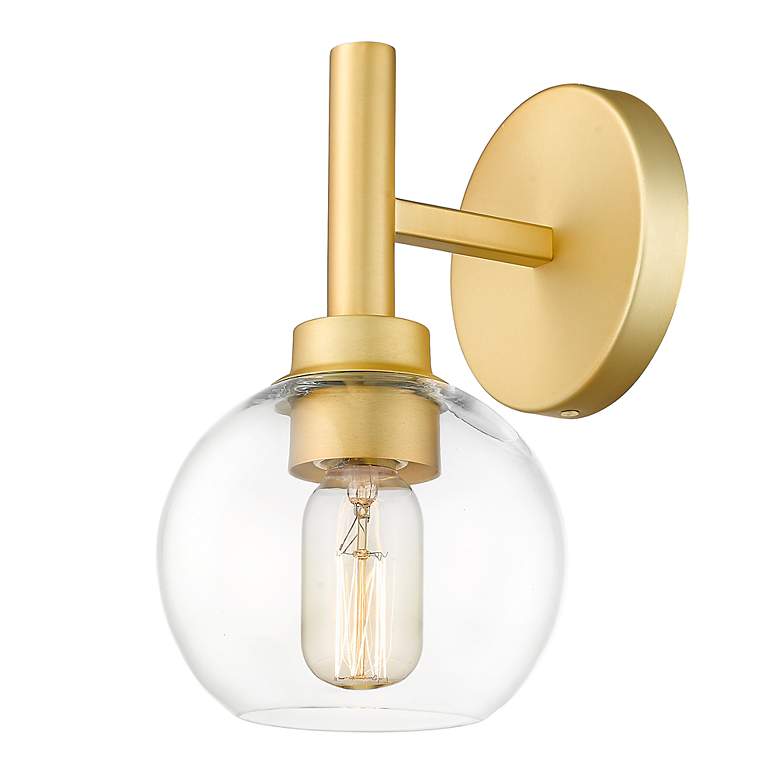 Image 5 Z-Lite Sutton 10 1/4" High Brushed Gold Wall Sconce more views