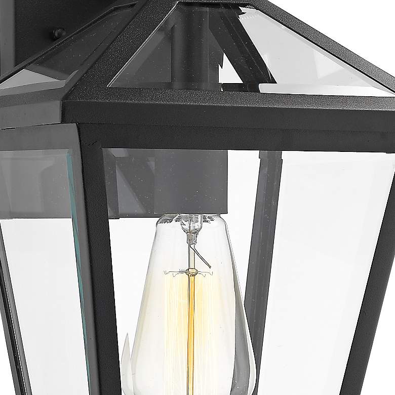 Image 2 Z-Lite Talbot 1 Light Outdoor Wall Sconce in Black more views