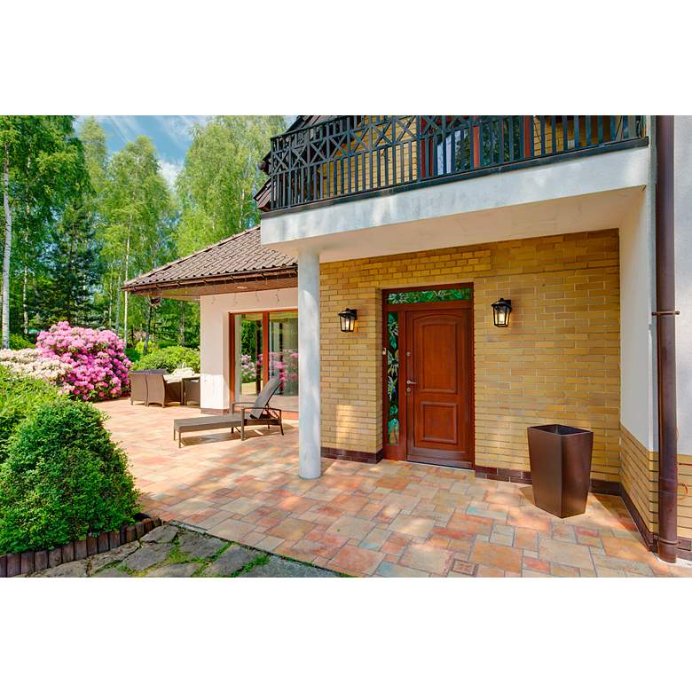 Image 3 Z-Lite Talbot 1 Light Outdoor Wall Sconce in Oil Rubbed Bronze more views