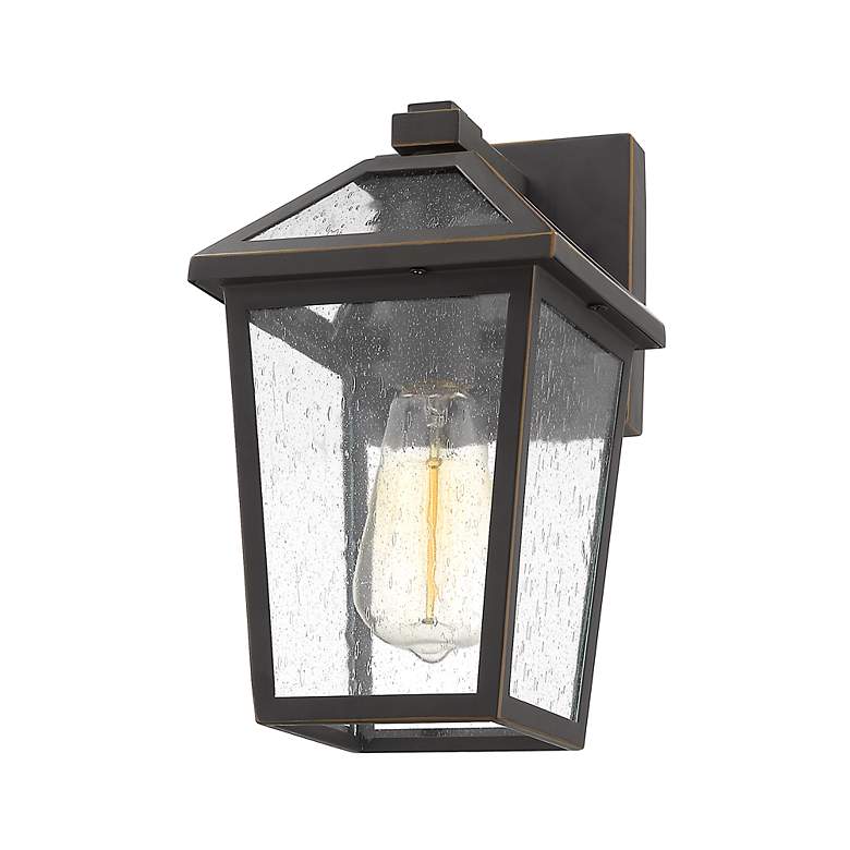 Image 5 Z-Lite Talbot 1 Light Outdoor Wall Sconce in Oil Rubbed Bronze more views