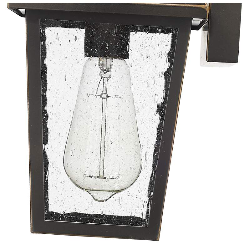 Image 6 Z-Lite Talbot 1 Light Outdoor Wall Sconce in Oil Rubbed Bronze more views