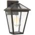Z-Lite Talbot 1 Light Outdoor Wall Sconce in Oil Rubbed Bronze