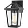 Z-Lite Talbot 10 3/4" High Black Outdoor Wall Light