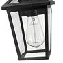 6_Z-Lite Talbot 10 3/4" High Black Outdoor Wall Light more views