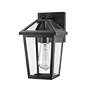 7_Z-Lite Talbot 10 3/4" High Black Outdoor Wall Light more views