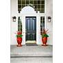 3_Z-Lite Talbot 13 1/4" High Black Outdoor Wall Light more views