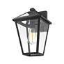 4_Z-Lite Talbot 13 1/4" High Black Outdoor Wall Light more views