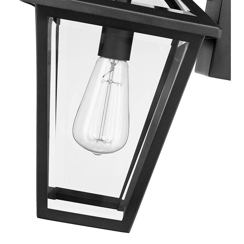 Image 6 Z-Lite Talbot 13 1/4" High Black Outdoor Wall Light more views