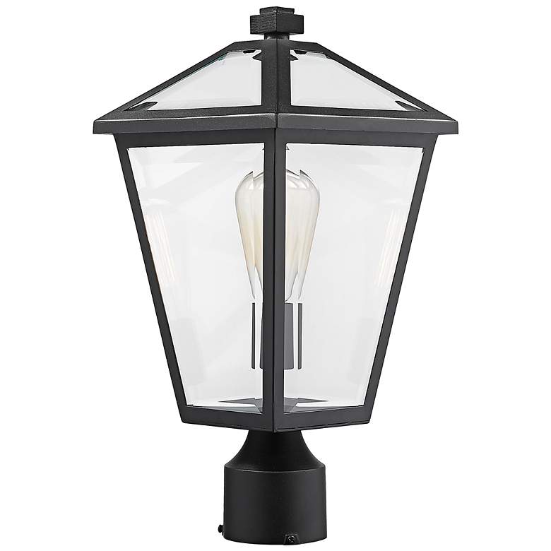 Image 5 Z-Lite Talbot 16 1/2" High Traditional Black Outdoor Post Light more views