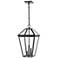 Z-Lite Talbot 21 1/2"H Black 3-Light Outdoor Hanging Light
