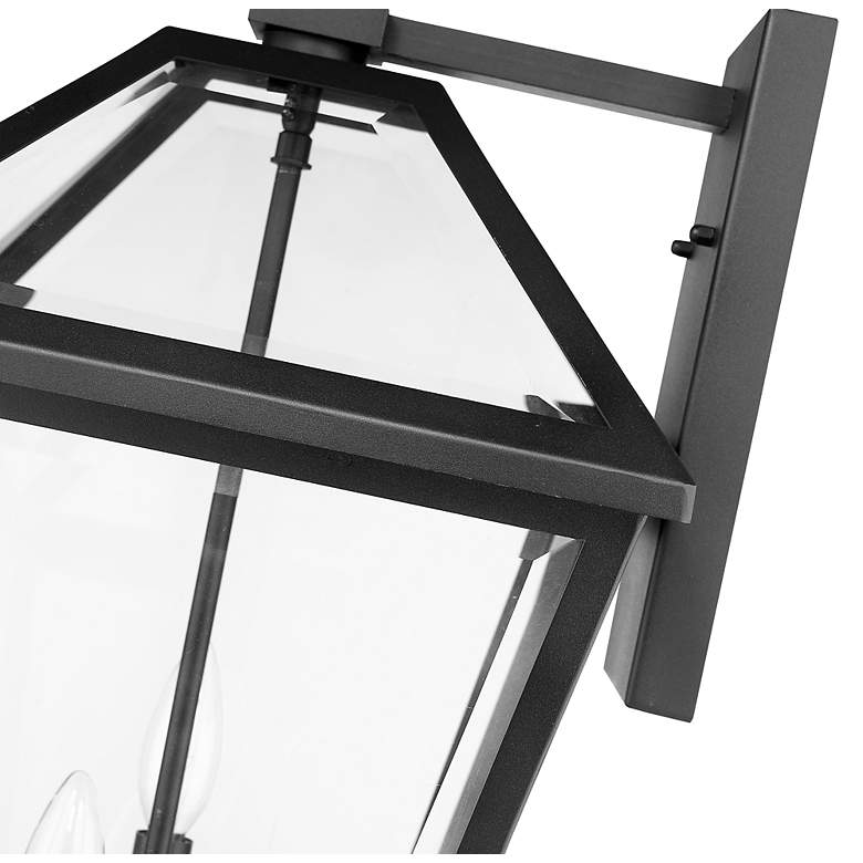 Image 7 Z-Lite Talbot 21 1/4" High Black 3-Light Outdoor Wall Light more views