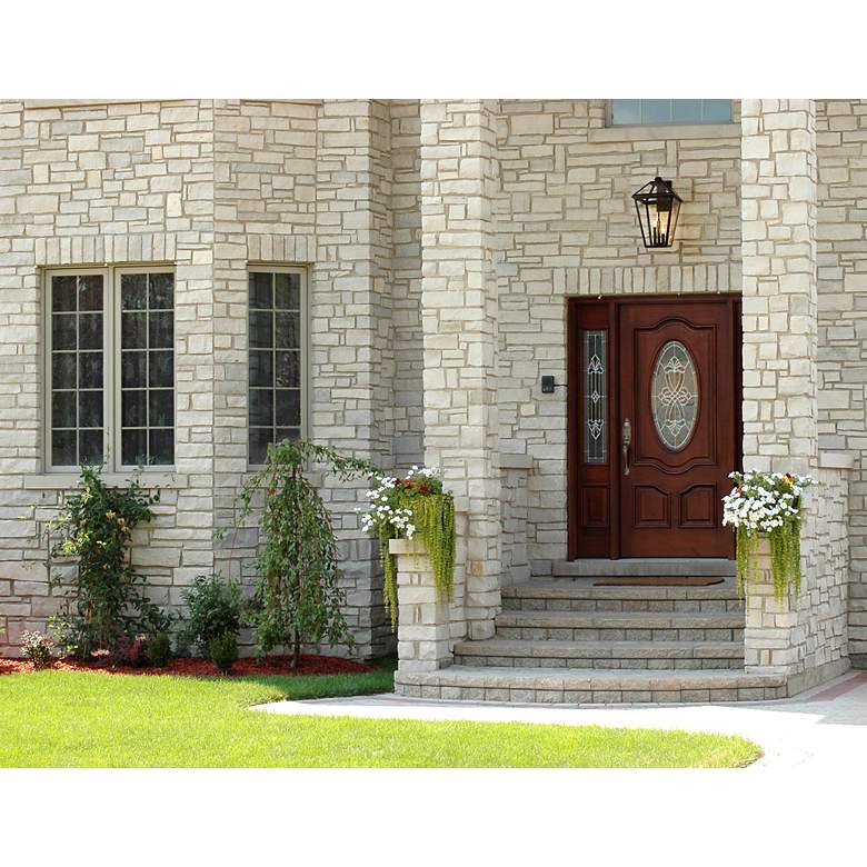 Image 4 Z-Lite Talbot 3 Light Outdoor Wall Sconce in Oil Rubbed Bronze more views