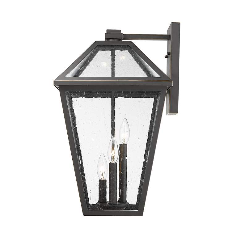 Image 5 Z-Lite Talbot 3 Light Outdoor Wall Sconce in Oil Rubbed Bronze more views