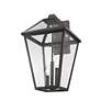 6_Z-Lite Talbot 3 Light Outdoor Wall Sconce in Oil Rubbed Bronze more views