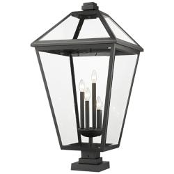 Z-Lite Talbot 36 3/4" High Black Outdoor Pier Light