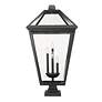 4_Z-Lite Talbot 36 3/4" High Black Outdoor Pier Light more views