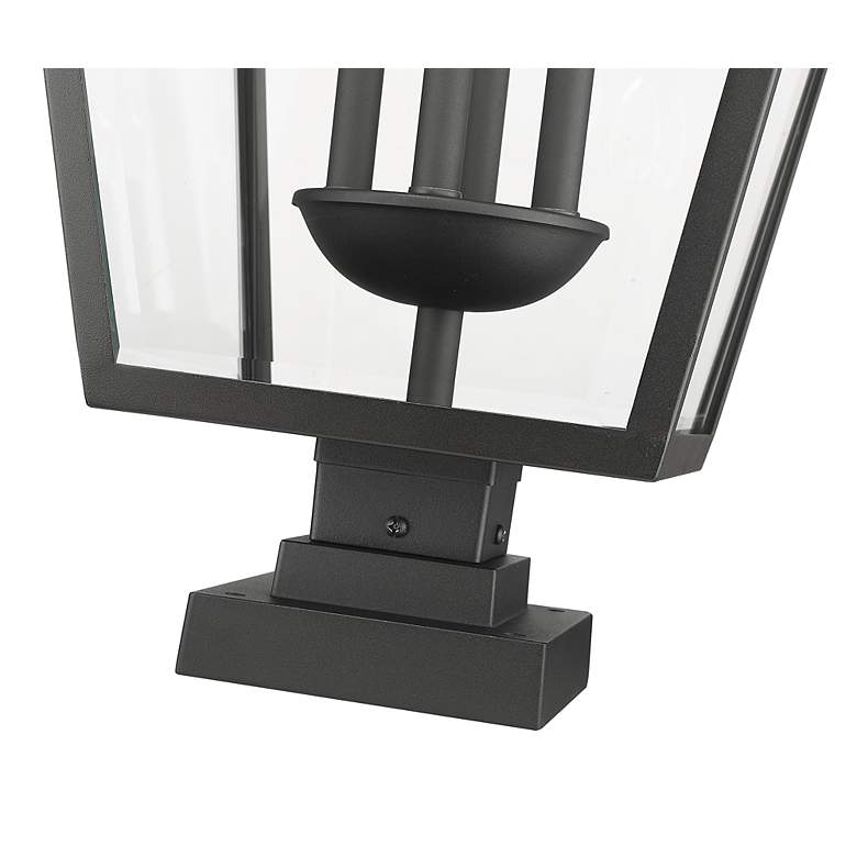 Image 6 Z-Lite Talbot 36 3/4" High Black Outdoor Pier Light more views