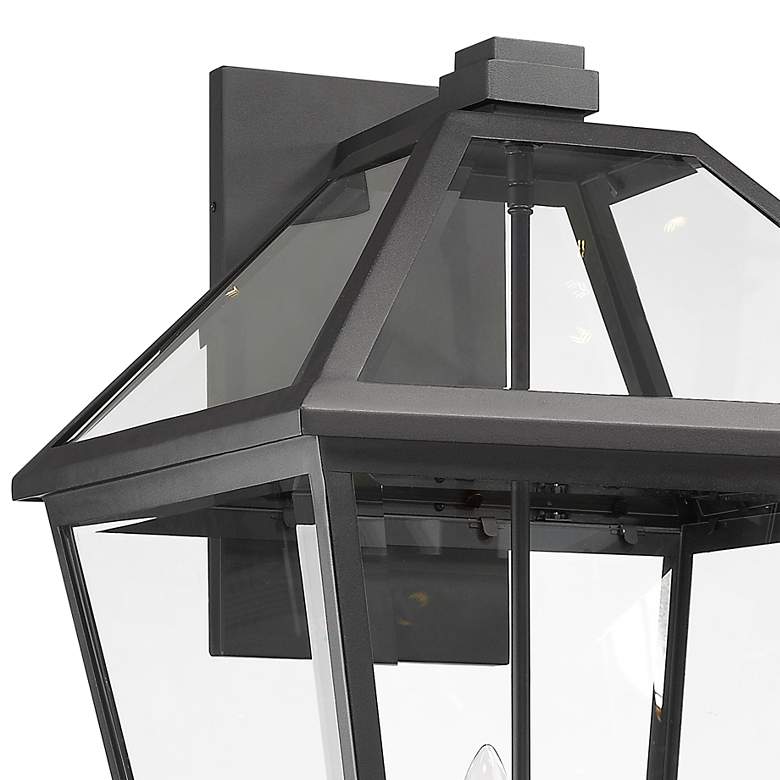 Image 2 Z-Lite Talbot 4 Light Outdoor Wall Sconce in Black more views