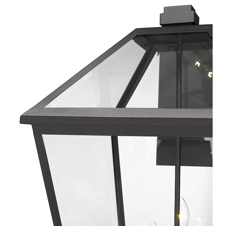 Image 3 Z-Lite Talbot 4 Light Outdoor Wall Sconce in Black more views