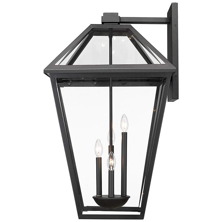 Image 4 Z-Lite Talbot 4 Light Outdoor Wall Sconce in Black more views