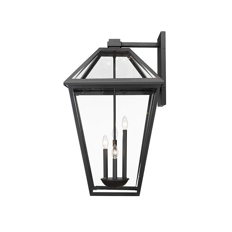 Image 6 Z-Lite Talbot 4 Light Outdoor Wall Sconce in Black more views