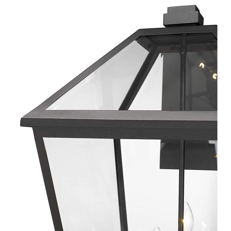 Image 6 Z-Lite Talbot 4 Light Outdoor Wall Sconce in Black more views