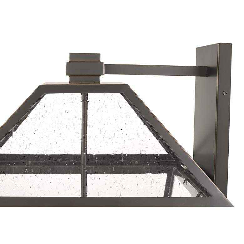 Image 6 Z-Lite Talbot 4 Light Outdoor Wall Sconce in Oil Rubbed Bronze more views