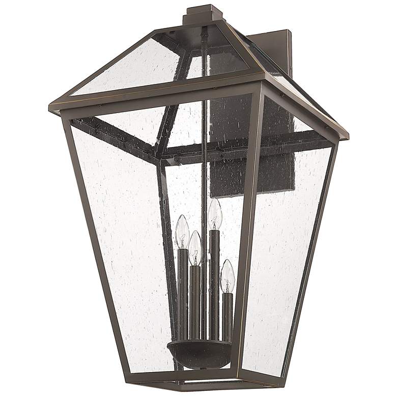 Image 7 Z-Lite Talbot 4 Light Outdoor Wall Sconce in Oil Rubbed Bronze more views