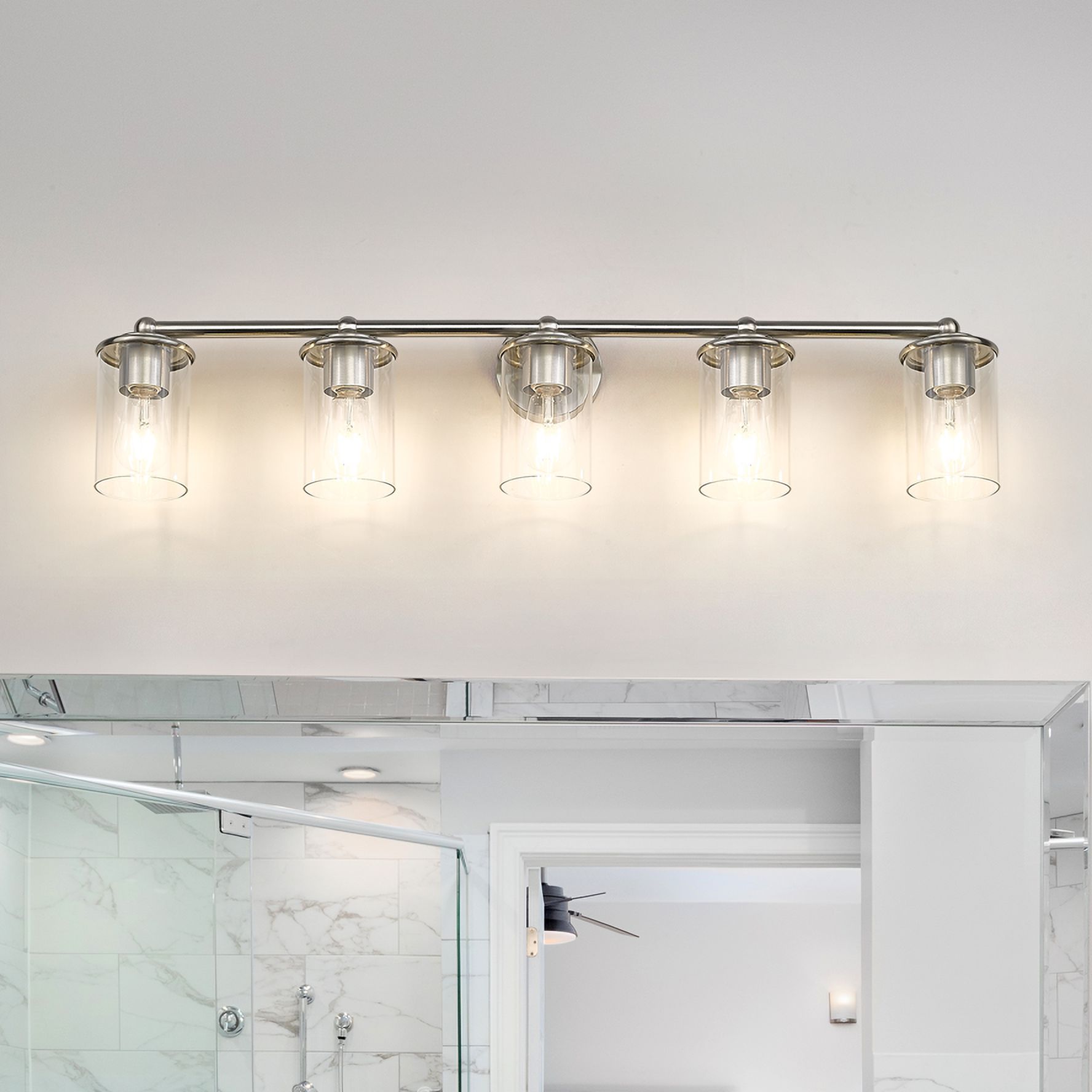 Z-Lite Thayer Brushed Nickel Collection