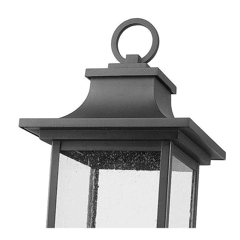 Image 4 Z-Lite Tiberius 24 1/2"H Black 4-Light Outdoor Post Light more views