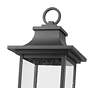4_Z-Lite Tiberius 24 1/2"H Black 4-Light Outdoor Post Light more views