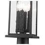 6_Z-Lite Tiberius 27 1/4"H Black 4-Light Outdoor Pier Light more views