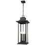 1_Z-Lite Tiberius 31 1/2"H Black 6-Light Outdoor Hanging Light