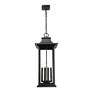 5_Z-Lite Tiberius 31 1/2"H Black 6-Light Outdoor Hanging Light more views