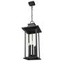 7_Z-Lite Tiberius 31 1/2"H Black 6-Light Outdoor Hanging Light more views