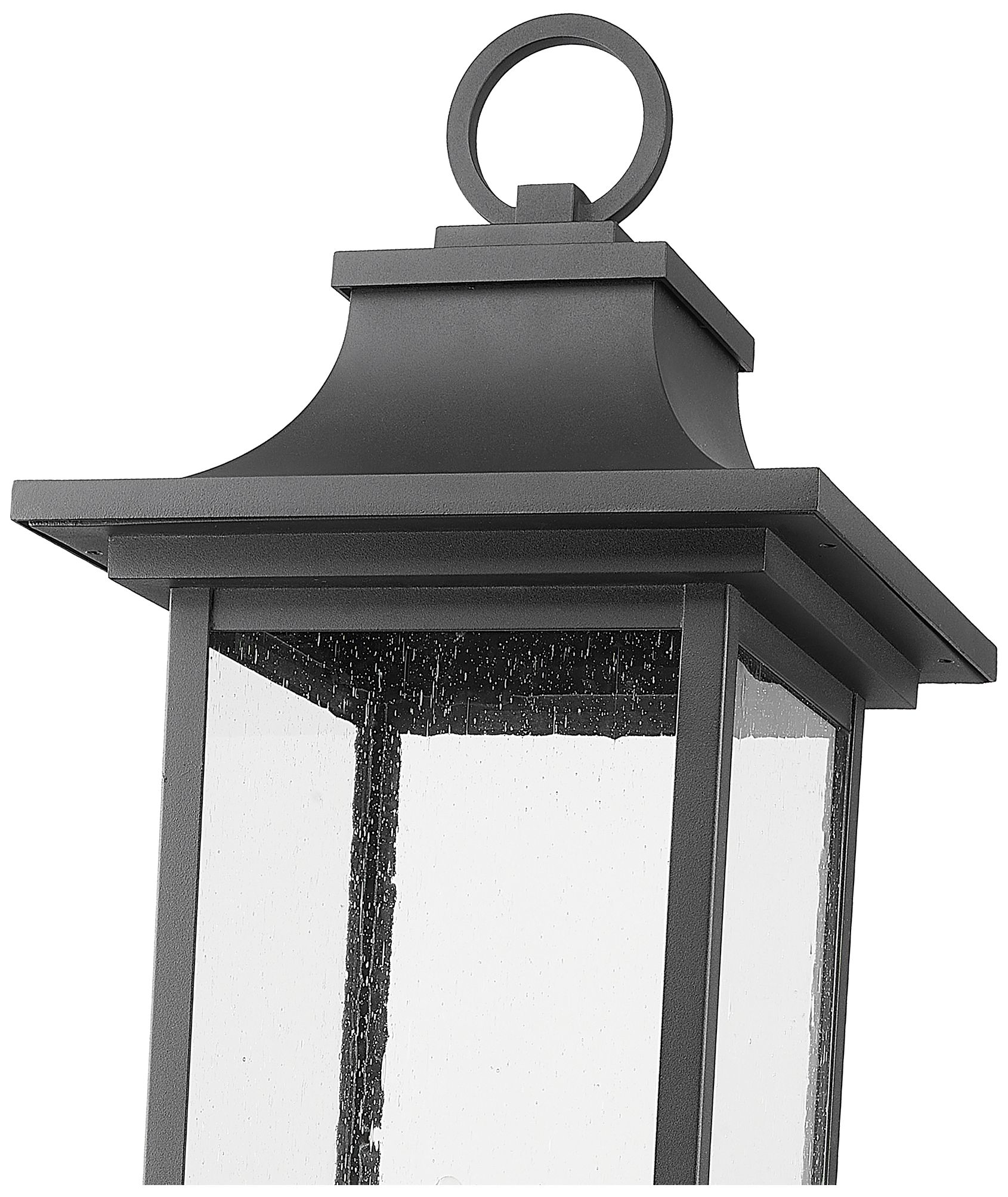 Image 4 Z-Lite Tiberius 34 3/4"H Black 6-Light Outdoor Post Light more views