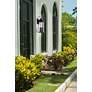 2_Z-Lite Tiberius 34" High Black 6-Light Outdoor Wall Light more views