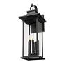 7_Z-Lite Tiberius 34" High Black 6-Light Outdoor Wall Light more views