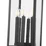 6_Z-Lite Tiberius 36 1/2"H Black 6-Light Outdoor Pier Light more views