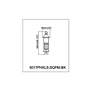 Z-Lite Tiberius 36 1/2"H Black 6-Light Outdoor Pier Light