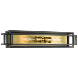 Z-Lite Titania 2 Light Vanity in Bronze + Olde Brass