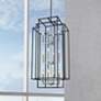 2_Z-Lite Titania 20" Wide Black And Brushed Nickel 12-Light Chandelier