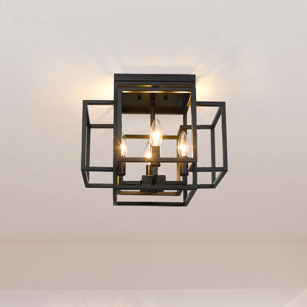 Z-Lite Titania Black Collection