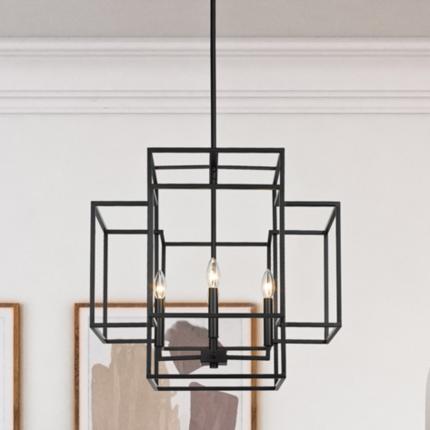 Z-Lite Titania Black Collection